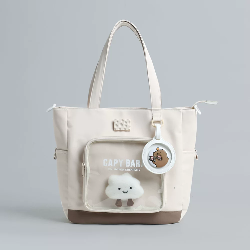 Tote Bag Commuter Advanced Sense Student Tuition Bag Canvas Bag - Image 6